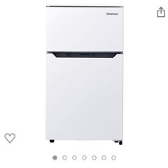 新品 冷蔵庫】Hisence/93L/ホワイト/1人用