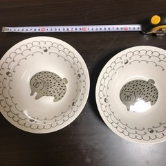【取引中】大きくて深い皿　2枚