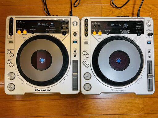 〈CDJ 2台セット〉Pioneer DJ CDJ-800MK2