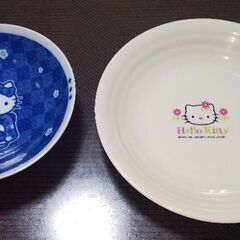 Hello Kitty皿×2（21×4 ・17×5）