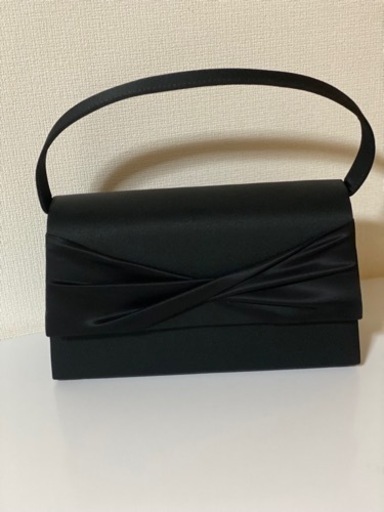 美品　冠婚葬祭バッグ　リボン　洋服の青山　定価12000円