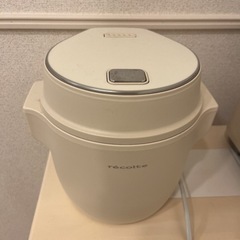 recolte 炊飯器　コンパクト ライスクッカー RCR-1W