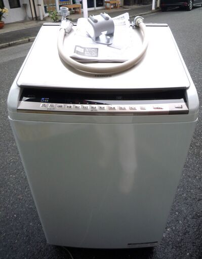 ☆日立 HITACHI BEAT WASH BW-D8WV 8.0kg 電気洗濯乾燥機◆人気のビートウォッシュ