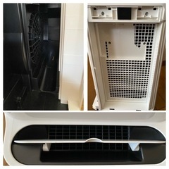 2019年製 シャープ 加湿 空気清浄機 プラズマクラスター 7000 スタンダード 13畳 / 空気清浄 23畳 ホワイト KC-H50-W(0420c)