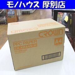 新品 CROWN コピー用紙 A4 500枚×5包入 PPC用紙...