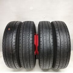 ＜希少品！ 丈夫な8PR＞ 145R12 8PR LT ダンロップ \'18 70～80% 12X3.5J TOPY製 4H -150 4本 ボンゴ 小型トラック　　～横浜市旭区 ズーラシア近く～