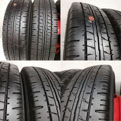 ＜希少品！ 丈夫な8PR＞ 145R12 8PR LT ダンロップ \'18 70～80% 12X3.5J TOPY製 4H -150 4本 ボンゴ 小型トラック　　～横浜市旭区 ズーラシア近く～