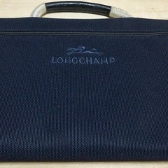 LONGCHANP ハンドバッグ 紺 パリ