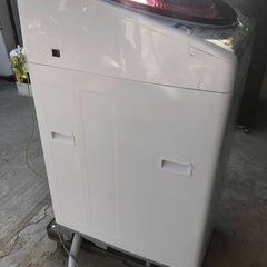 SHARP 洗濯乾燥機 ES-TX840-R 高濃度プラズマクラスター7000搭載□8/4.5