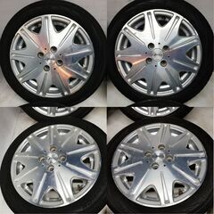 ＜ノーマルタイヤ  X  ホイール 4本＞ 165/55R15 ヨコハマタイヤ 60% 2019年製   15x5J WORK 4H -100 軽自動 インチアップ　　～横浜市旭区 ズーラシア近く～