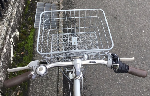 整備・美品車＞シティサイクル27インチ自転車・外装6段変速・LEDライト