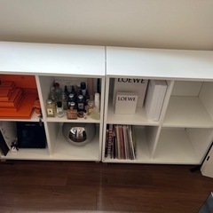 【2点セット】IKEA イケア　収納ラック　棚　シェルフ