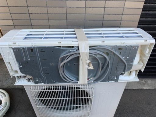 y1077 三菱 ルームエアコン 霧ヶ峰 2016年 MSZ-GE2216 室外機 MUCZ