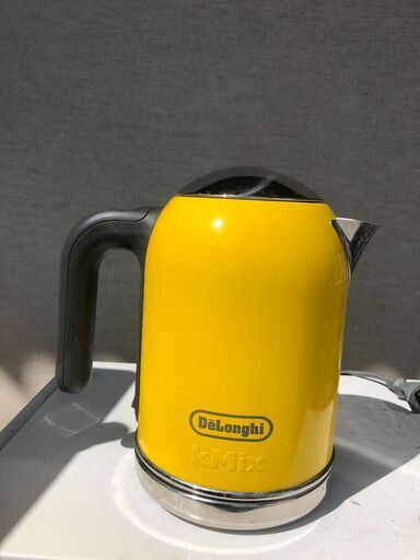 Y!　デロンギ　DeLonghi kMix(ケーミックス) ブティック 電気ケトル イエロー 0.75L SJM010J-YW