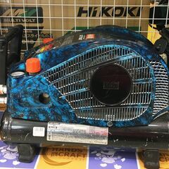 MAX 高圧エアコンプレッサ AK-HH1270E 中古品 100V 11L ※限定色：ガイ