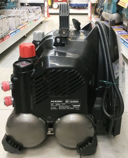 ハイコーキ 高圧エアコンプレッサ EC1245H3 品 100V ※タグ付属