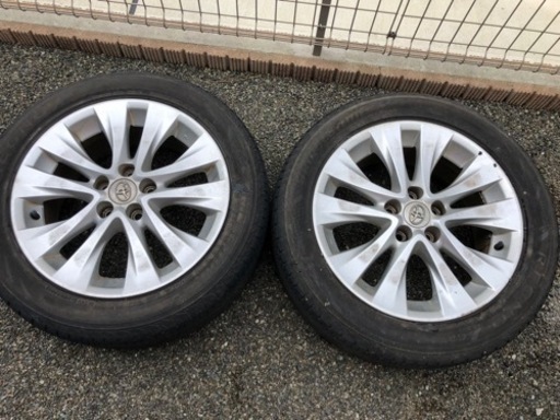 タイヤ REGNO レグノ 235/50R18 ホイール TOYOTA 18インチ純正ホイール  