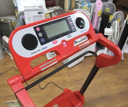 ALINCO プログラム電動ウォーカー レッド AFW3012 ～6.0km 折りたたみ 