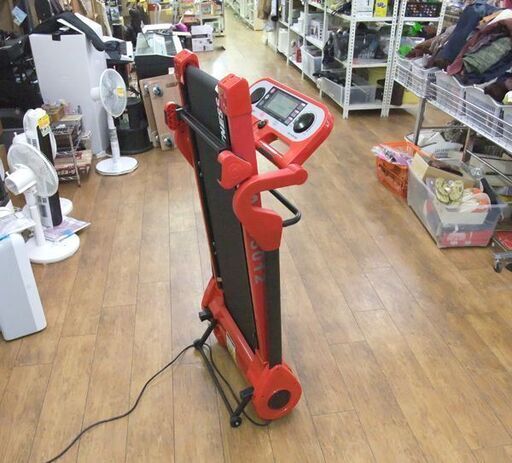 ALINCO プログラム電動ウォーカー レッド AFW3012 ～6.0km 折りたたみ 