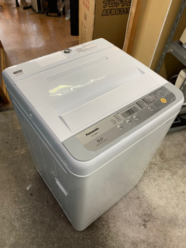 札幌市内配送無料 17年製 美品 パナソニック 5.0kg 全自動洗濯機 NA-F50B11
