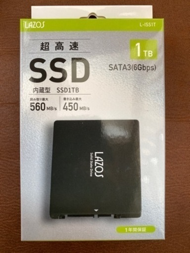 LAZOS 内蔵型　SSD 1TB 新品未開封