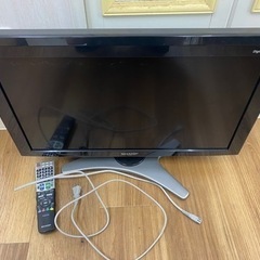 【ネット決済】シャープアクオス　テレビ　2010年製