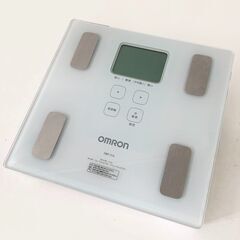 OMRON★体重体組成計 カラダスキャン HBF-214-W 健...