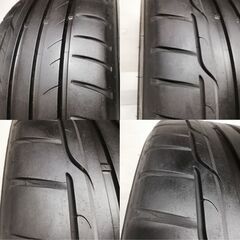 ＜ノーマルタイヤ X ホイール＞ 225/45R18 ダンロップ 2015年製 70～80％ 18x7.5J Jaguar 1本 GX73-1007EA,SA　　　～横浜市旭区 ズーラシア近く～　