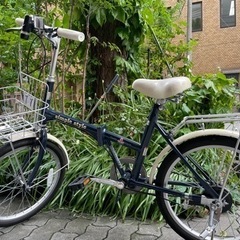 【ネット決済】使用一年未満　折りたたみ式自転車