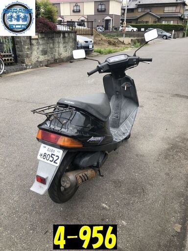 即お取り引き頂きました。愛知県公安委員会許可業者(オートバイ商)☆GARAGE-ECO千音寺☆アドレス50 CA1FA黒　4-956名古屋市中川区より!! 即お取り引き頂きました。愛知県公安委員会許可業者(オートバイ商