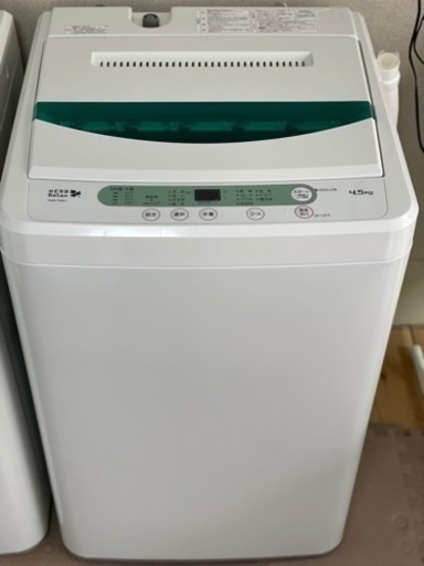 送料・設置込み　洗濯機　4.5kg ヤマダ　2018年
