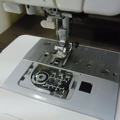ジャノメミシン　MODEL 502型　ピンク　カバー　フットコントローラー付き