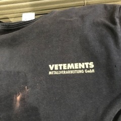ヴェトモンロンT オリジナル加工
