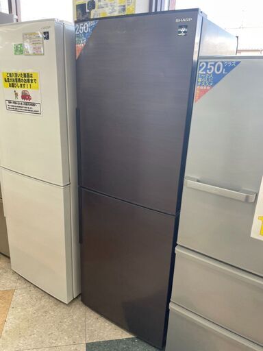 ⭐✨SHARP(シャープ) 280L冷蔵庫 定価￥82,220 SJ-PD28ET 2019年 プラズマクラスター搭載 アコールブラウン✨⭐