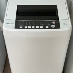 送料・設置込み　洗濯機　5.5kg Hisense 2017年