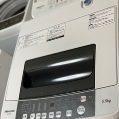 送料・設置込み 洗濯機 5.5kg Hisense 2017年