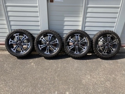 スタート価格より大きくお値下しました❗️ VENES　SUV 14インチ4.5J4穴PCD100  タイヤMADSTAR165/65R14