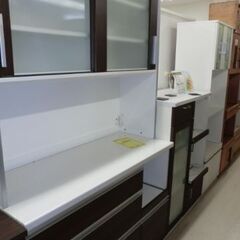 ジモティ来店特価!!! 食器棚 木目調 J-399