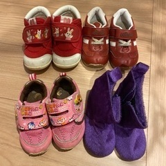 【取引先決定】子供靴　女の子　　14cm、14.5 二点　& 15cm
