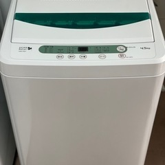 送料・設置込み　洗濯機　4.5kg ヤマダ　2014年