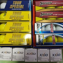 新品（未使用）SRIXON、TOURSPECIRL、XXIO　２９球