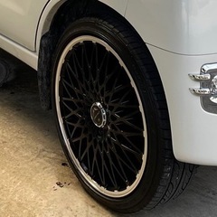 アルミホイール、タイヤ付き売ります