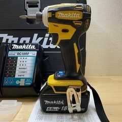 マキタ　TD172 18V 充電式 インパクトドライバ　イエロー　セット