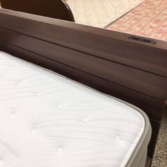 【愛品館八千代店】ニトリ　セミダブルベッド　NスリープラグジュアリーL3