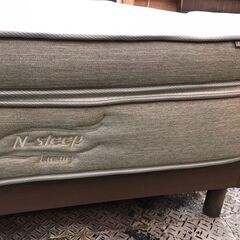 【愛品館八千代店】ニトリ　セミダブルベッド　NスリープラグジュアリーL3