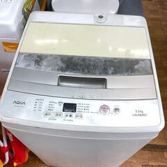 外置き品の為格安!! 洗濯機　No.48　アクア　2018年製　...