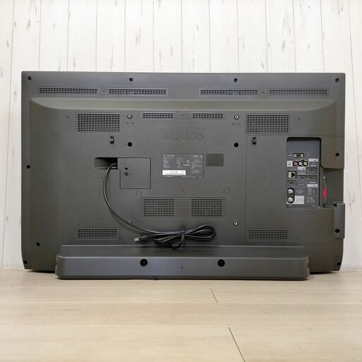 【売約済】液晶テレビ 40インチ シャープ AQUOS ホワイト系 配送室内設置可能!! R04031