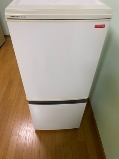 【商品代0円！】シャープ2ドア冷蔵庫