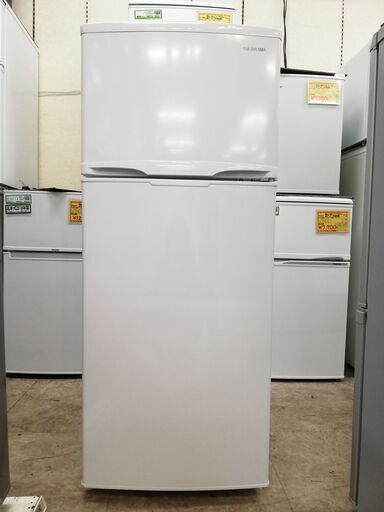 アイリスオーヤマ★2020年製★2ドア冷凍冷蔵庫（118L）★AF118-W　☆管理4251854
