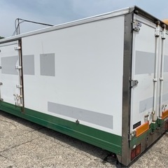 No.606 保冷バン 4ｔ アルミ 箱 バイク 倉庫 トラック コンテナ 米 保管庫 物置 DIY